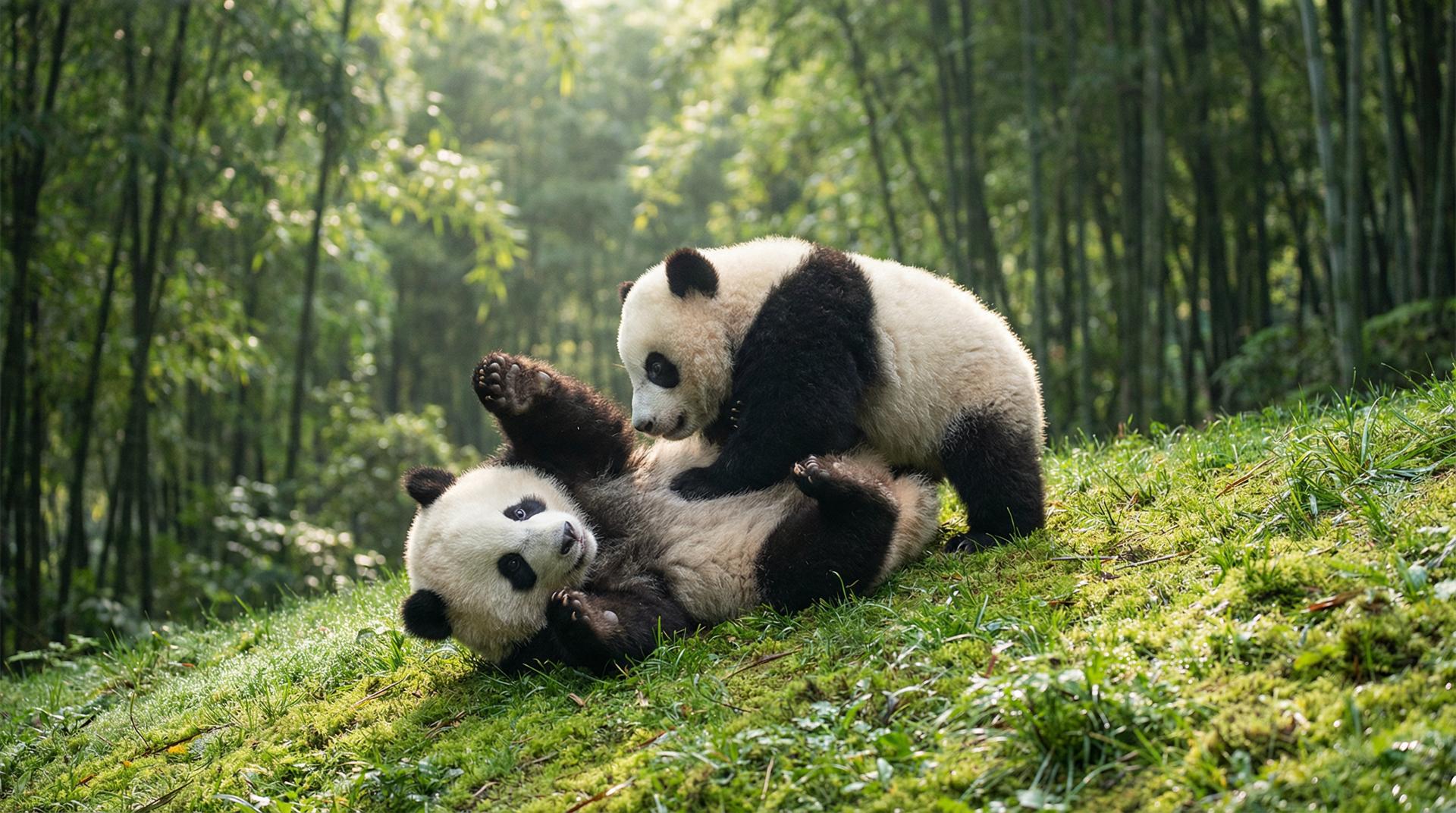 麻豆熊猫嬉戏视频